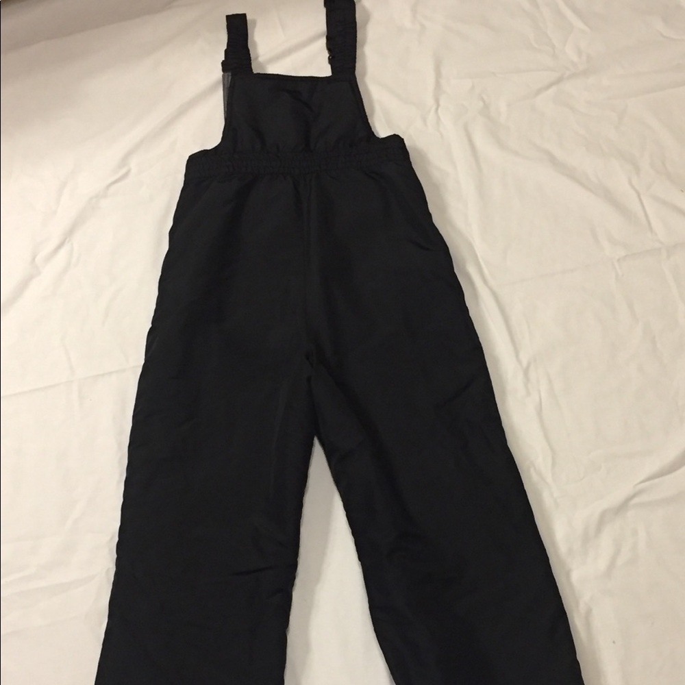 Black Girls Champion Ski Bib size Large